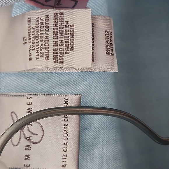 Emma James Ex Cond Pro Cleaned Light Blue Maxi Denim Skirt & Jacket, Large, $60 - Picture 4 of 16